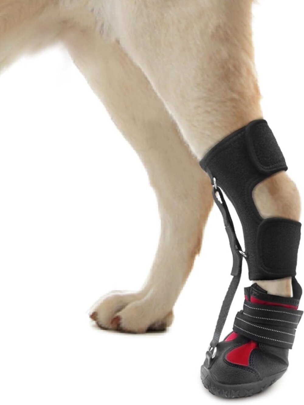 Strap-On Drop Foot Brace (No Knuckling Boot Brace)